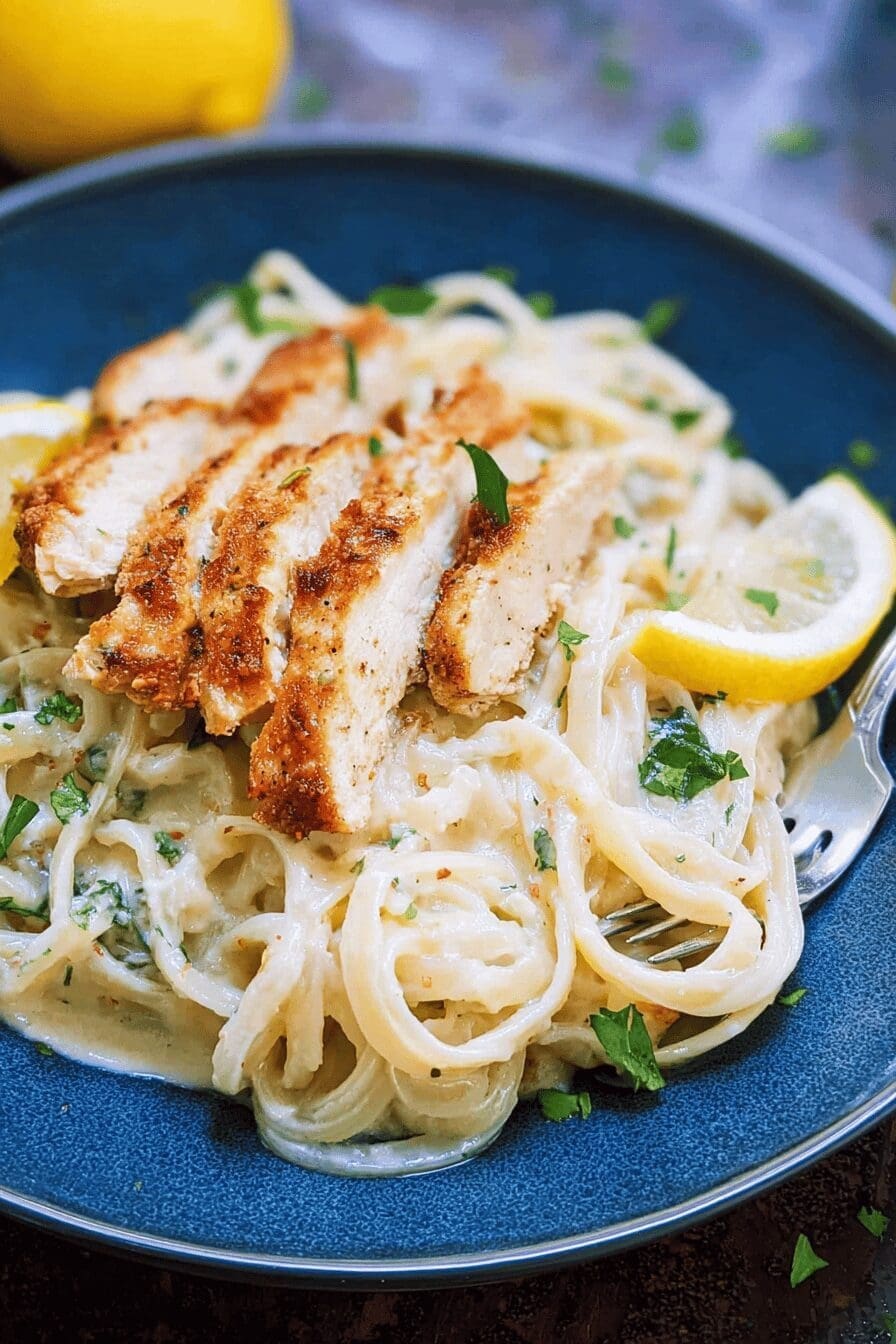 Lemon Chicken Pasta Recipe With Creamy Sauce And Fresh Herbs 6 Lemon Chicken Pasta