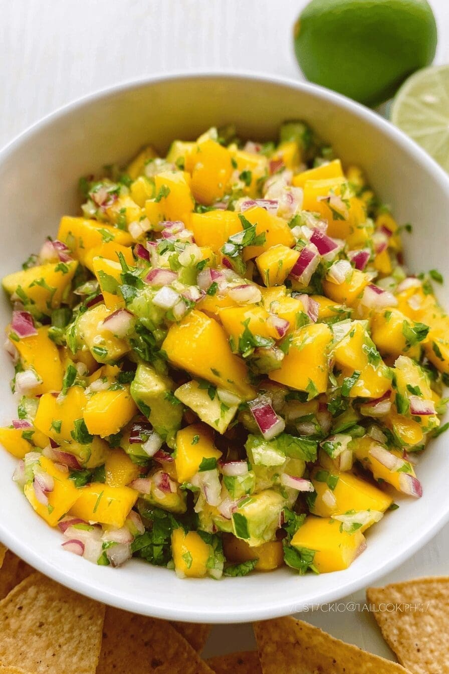 Fresh Mango Salsa Recipe With Zesty And Sweet Flavors 6 Mango Salsa Recipe