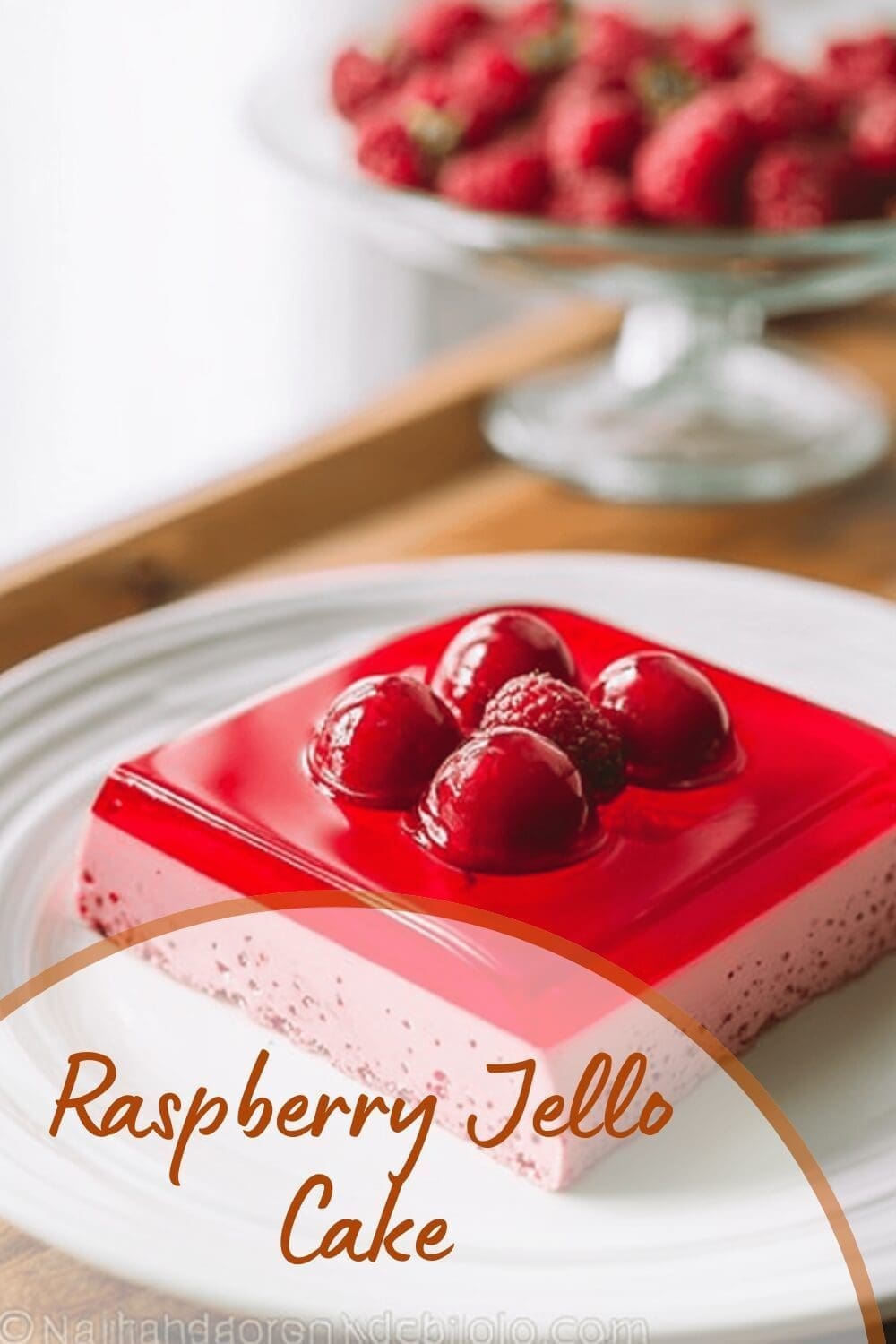 Raspberry Jello Cake Recipe With Fresh Berries And Creamy Layers 7 Raspberry Jello Cake
