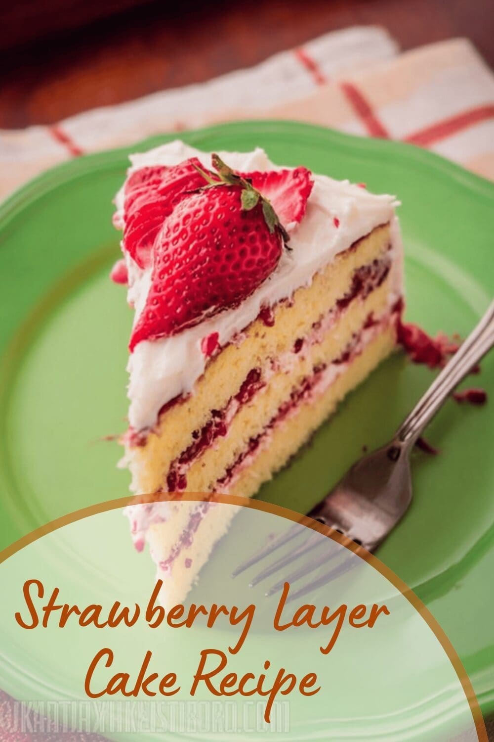 Strawberry Layer Cake With Fresh Berries And Creamy Frosting Recipe 7 Strawberry Layer Cake Recipe