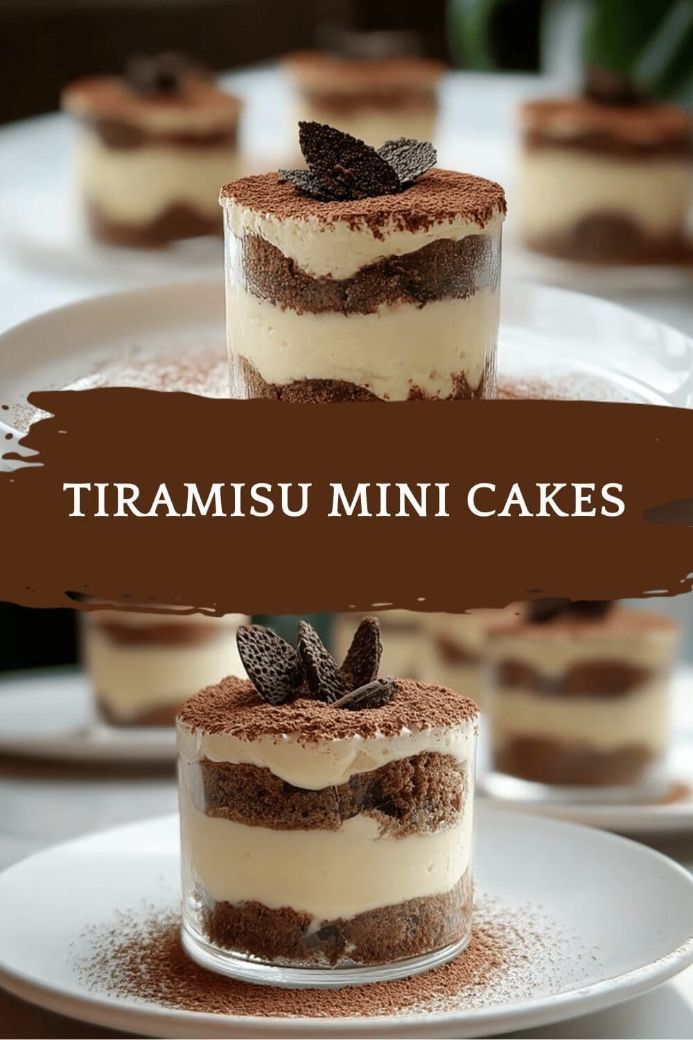 Tiramisu Mini Cakes
