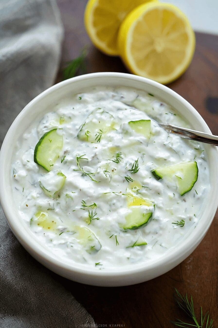 Tzatziki Sauce Recipe Tips For Creamy, Fresh Greek Flavor 6 Tzatziki Sauce