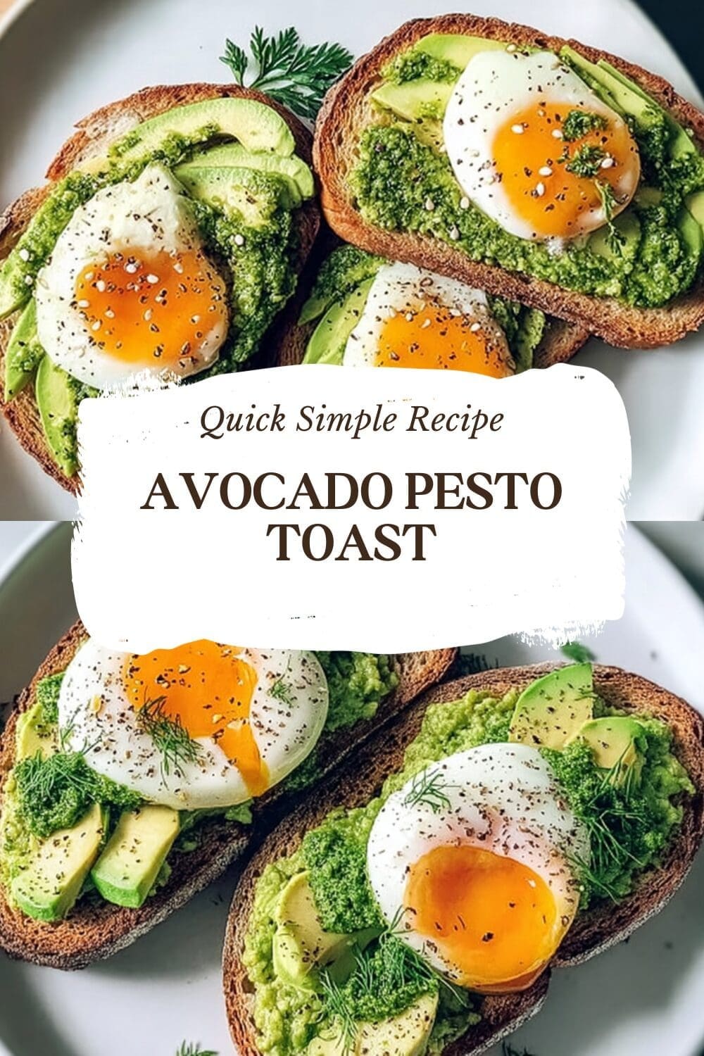Avocado Pesto Toast Recipes For Quick And Flavorful Breakfasts 7 Avocado Pesto Toast