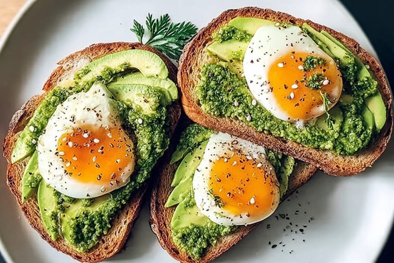 Avocado Pesto Toast Recipes For Quick And Flavorful Breakfasts 6 Avocado Pesto Toast
