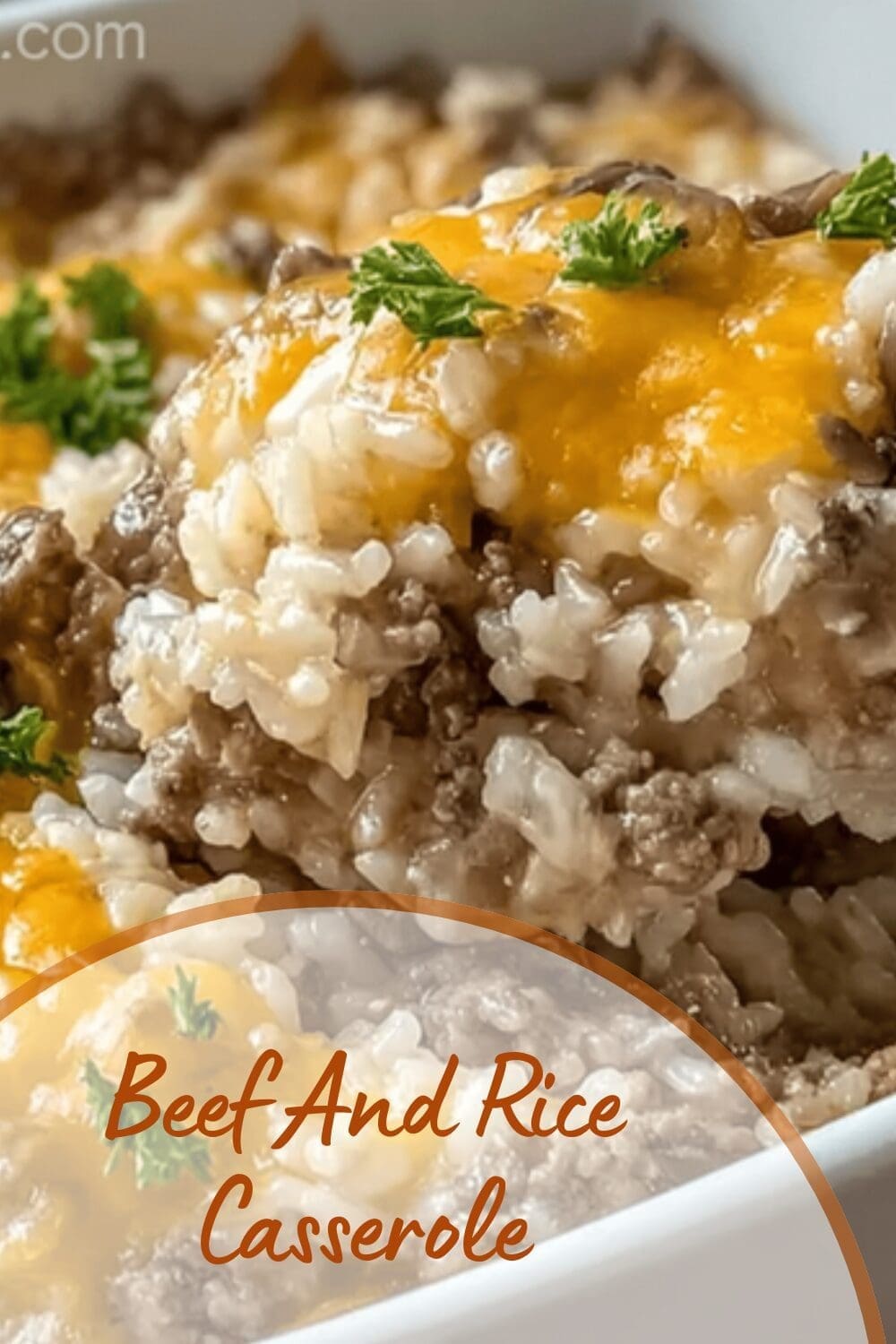 Beef And Rice Casserole