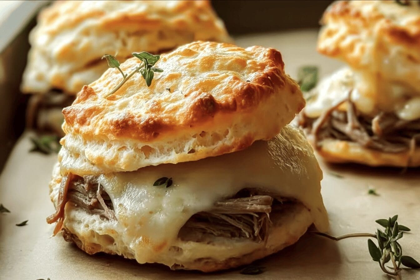 Beef Cheese Biscuits