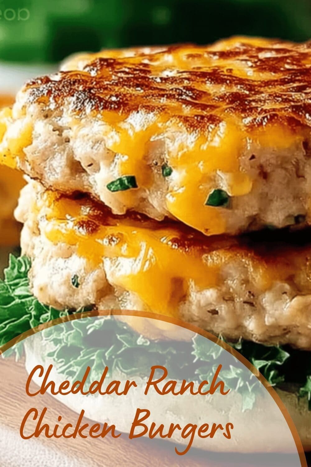 Cheddar Ranch Chicken Burgers Recipe With Creamy Sauce And Crispy Toppings 7 Cheddar Ranch Chicken Burgers