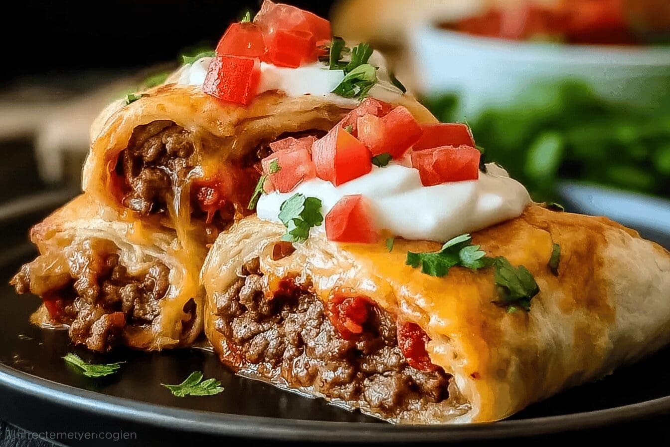 Cheese Steak Chimichangas