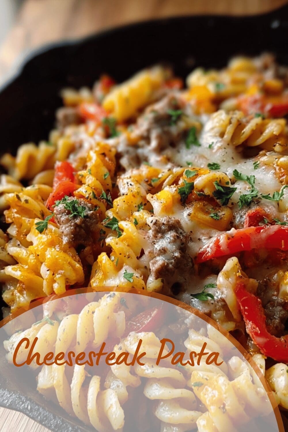 Philly Cheesesteak Pasta Skillet Recipe For Quick Flavorful Dinners 7 Cheesesteak Pasta