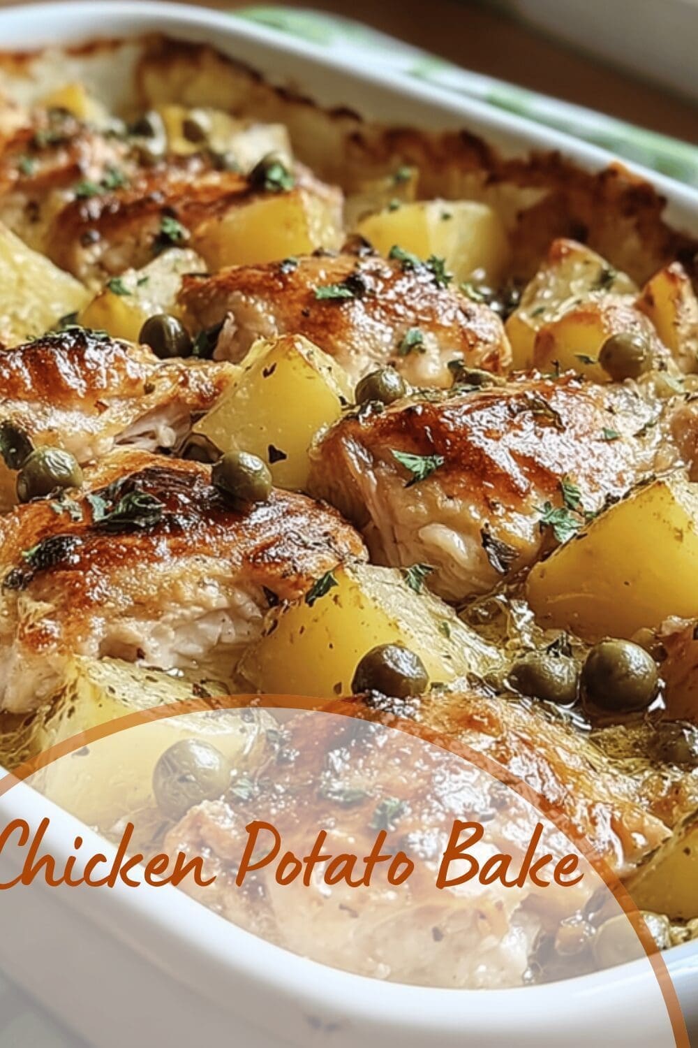 Chicken Potato Bake Recipe With Crispy Skin And Tender Potatoes 7 Chicken Potato Bake