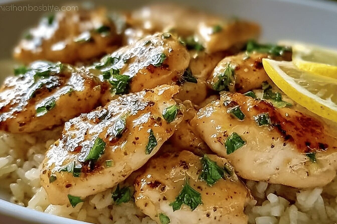 Chicken Scampi Recipe With Garlic Butter Sauce And Tender Pasta 6 Chicken Scampi