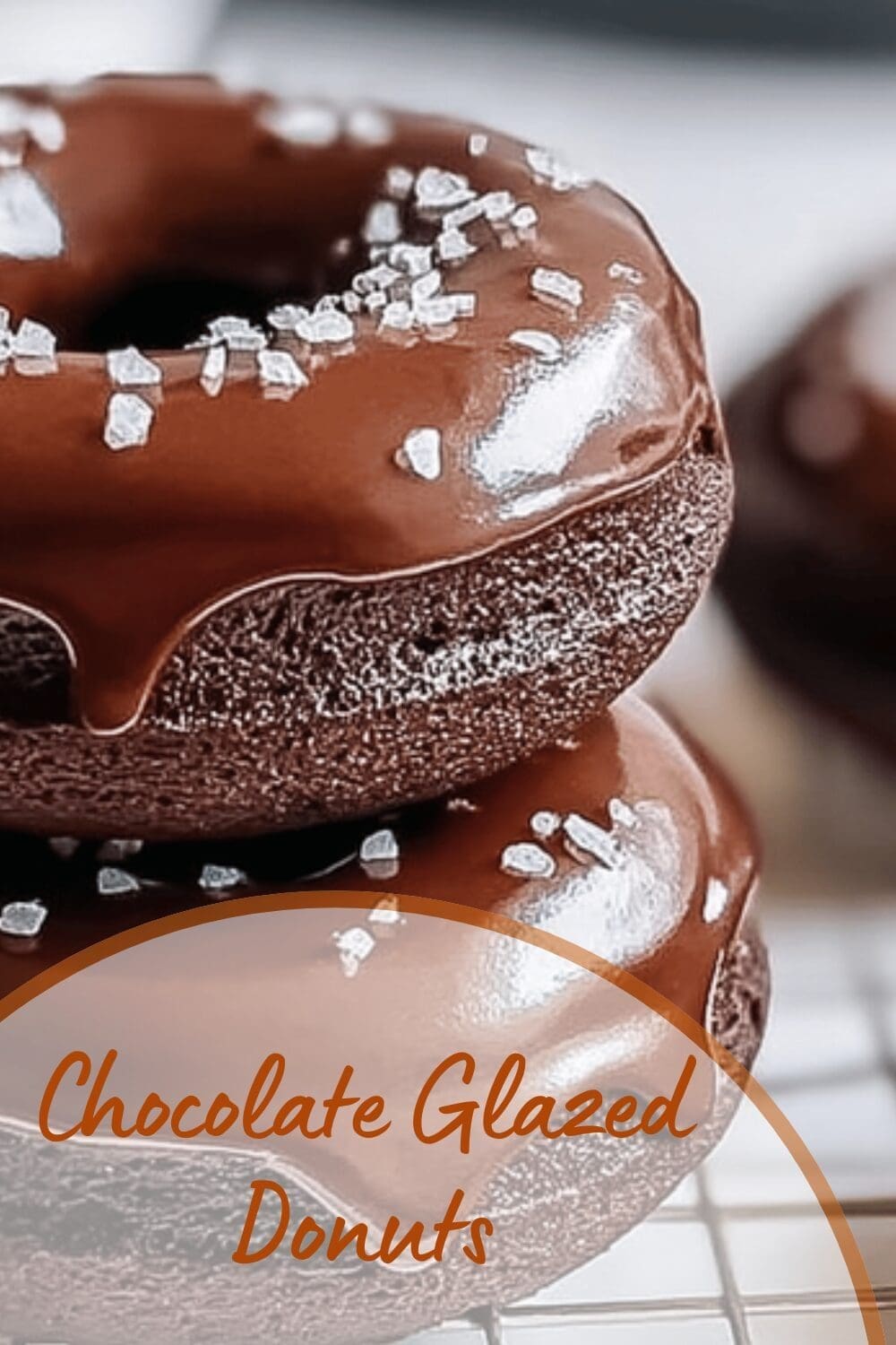 Chocolate Glazed Donut Recipe Inspired By Classic Dunkin Style 7 Chocolate Glazed Donuts