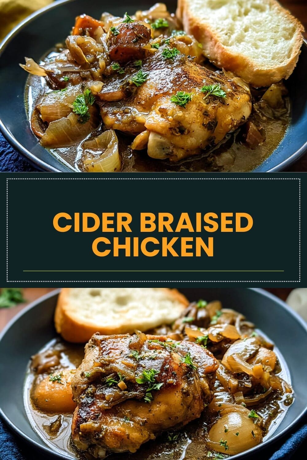Cider Braised Chicken