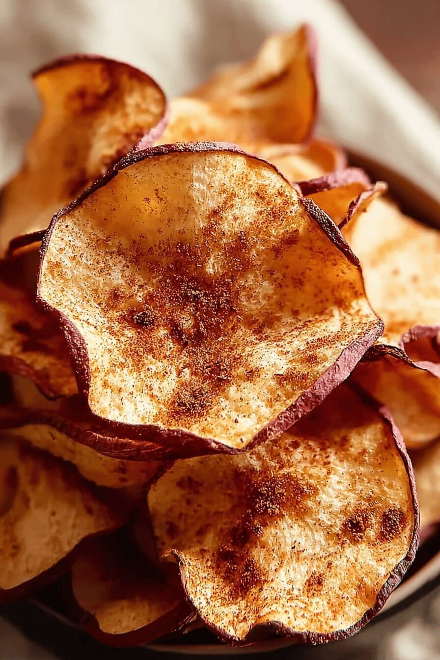 Cinnamon Apple Snack Chips