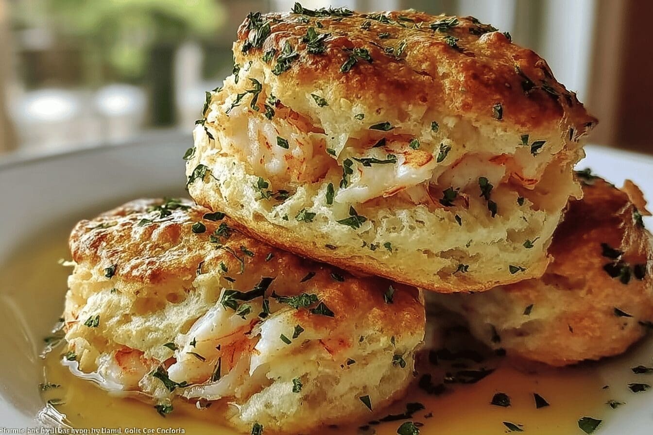 Crab Stuffed Cheddar Bay Biscuits Recipe With Savory Cheese Filling 6 Crab Stuffed Cheddar Bay Biscuits