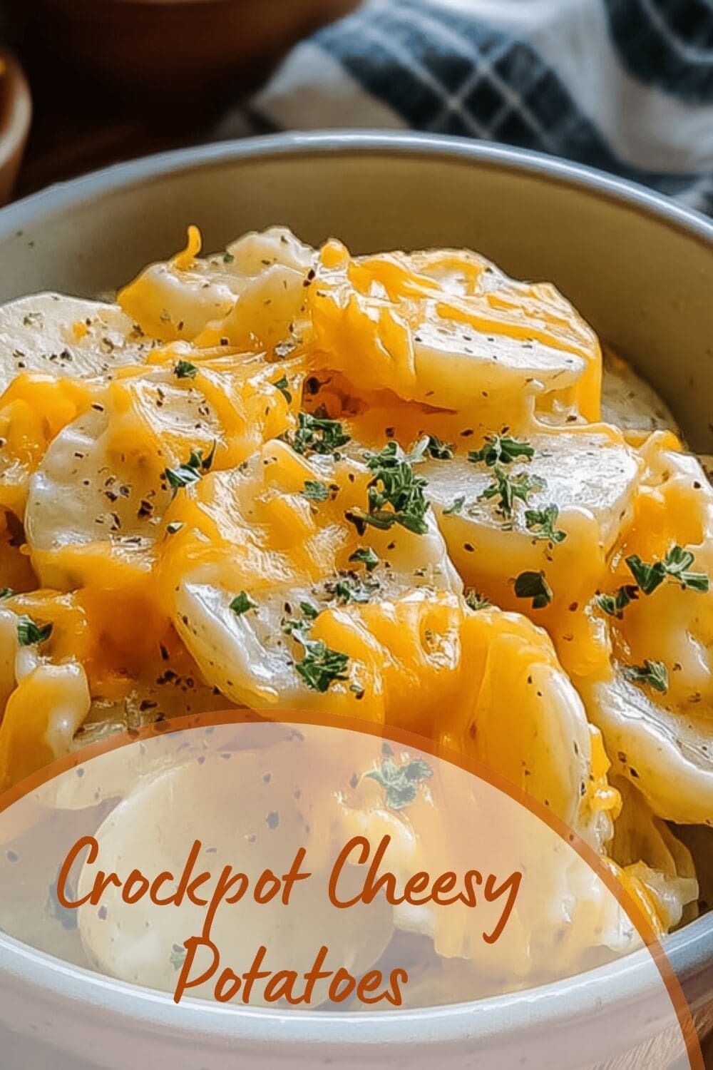 Crockpot Cheesy Potatoes