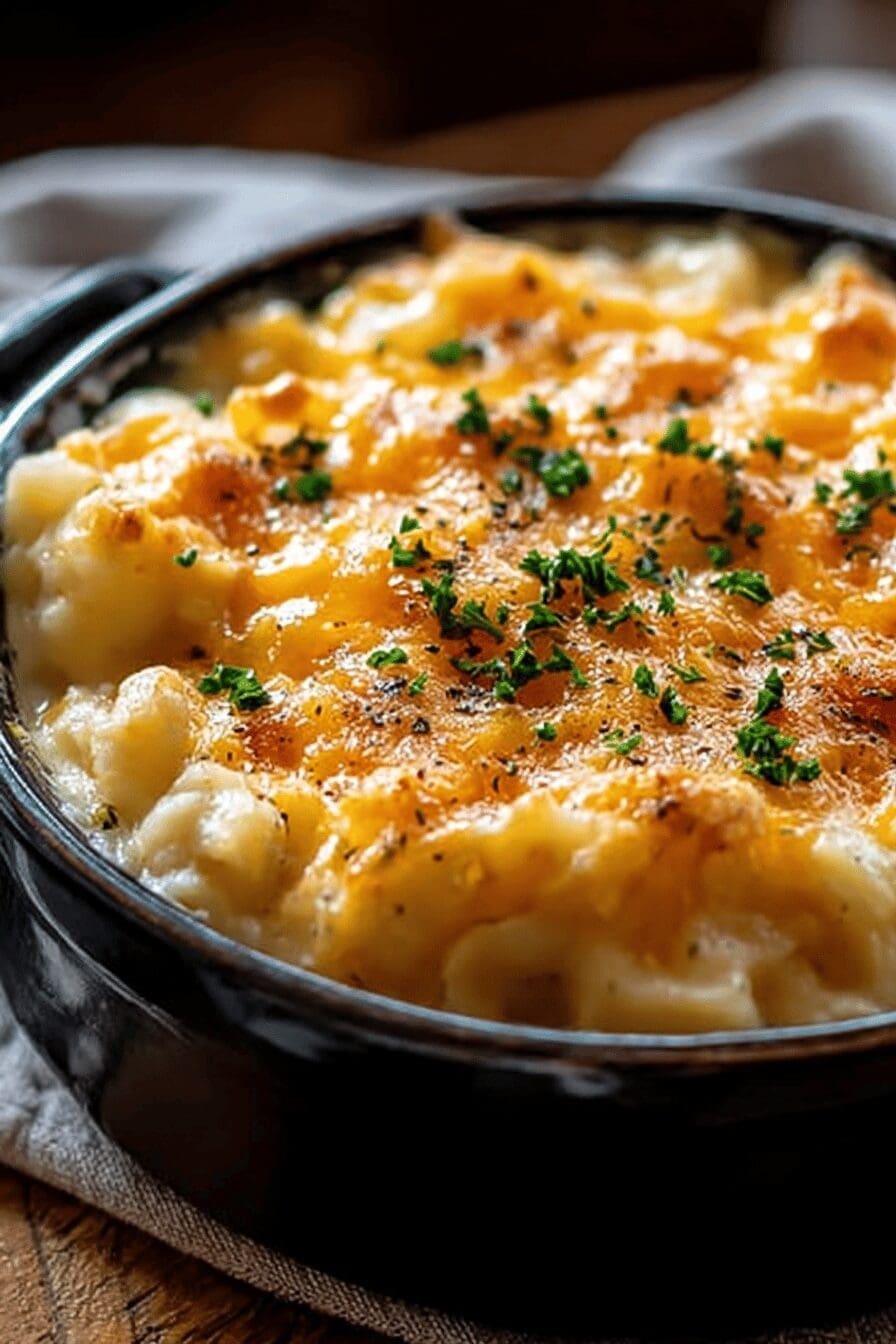 Crockpot Cheesy Potatoes