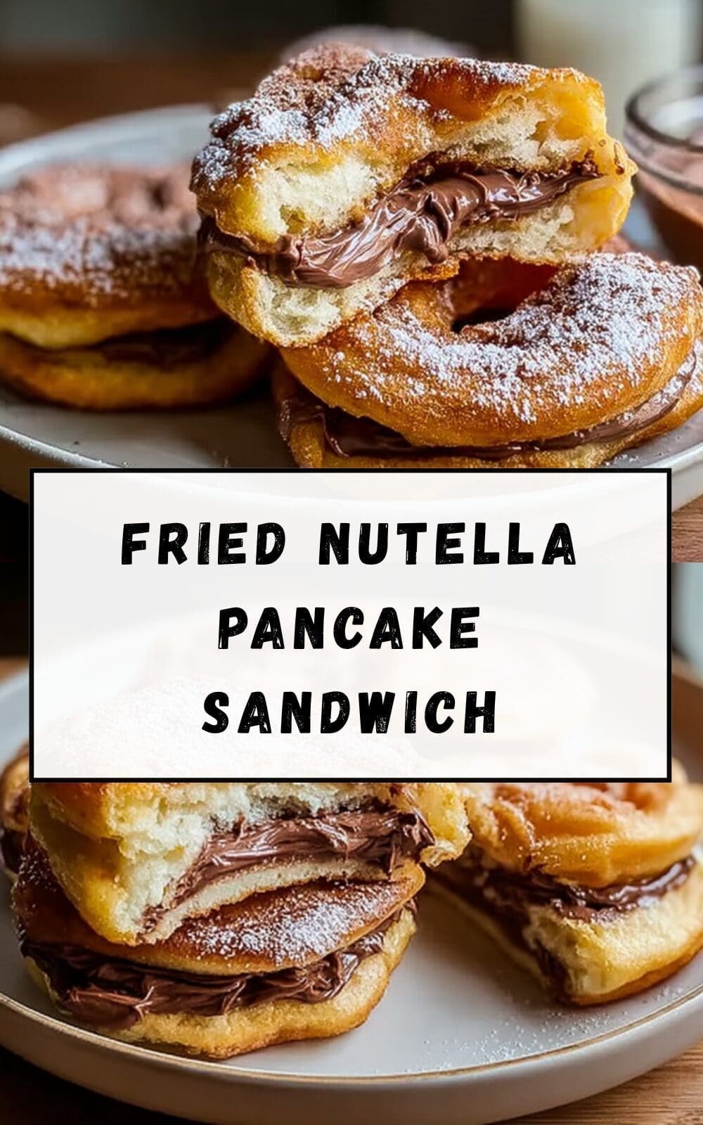 Nutella Pancake Sandwiches Recipe With Sweet And Gooey Filling 4 Fried Nutella Pancake Sandwich