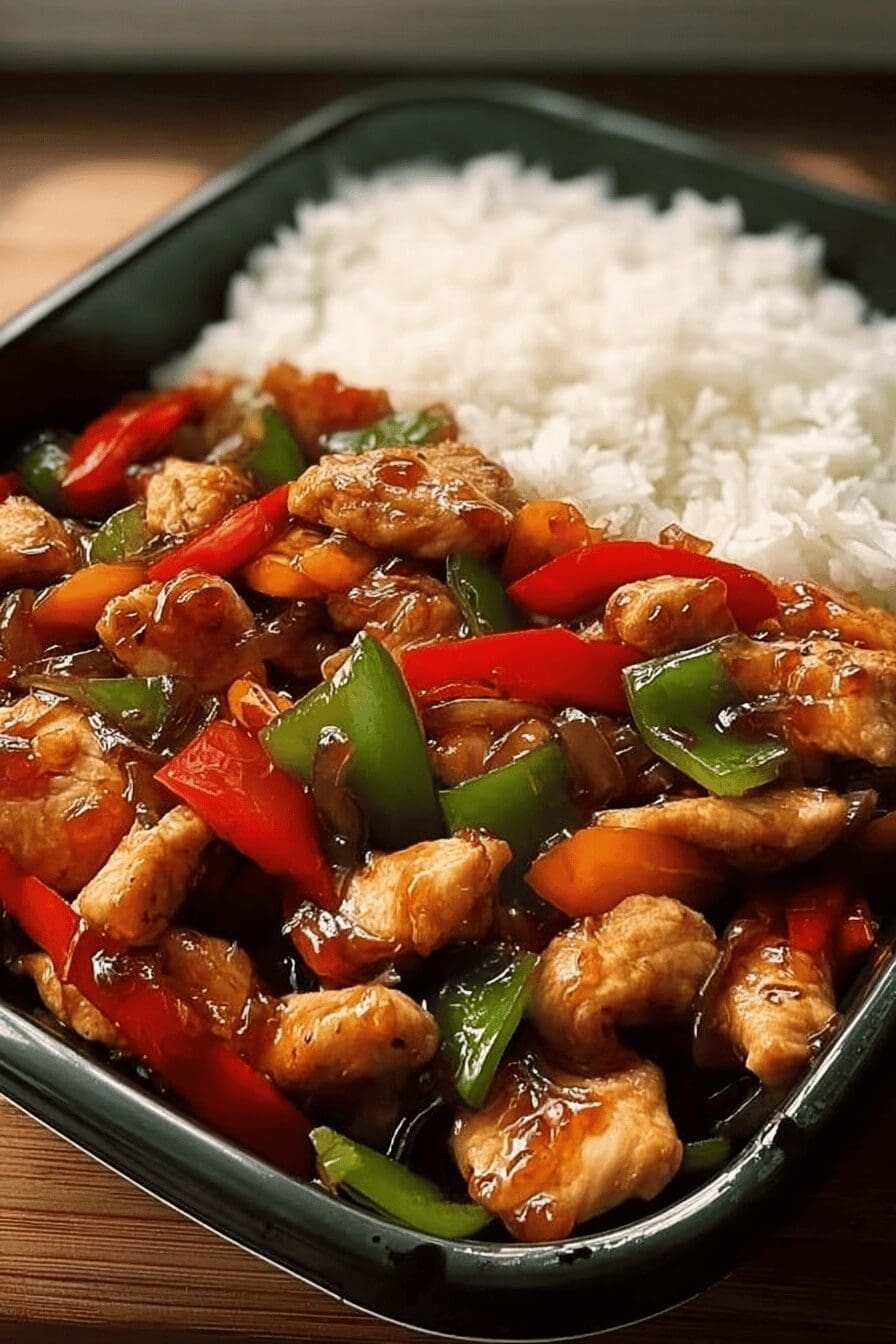 Garlic Chicken Stir Fry With Fresh Veggies And Savory Sauce 6 Garlic Chicken Stir Fry