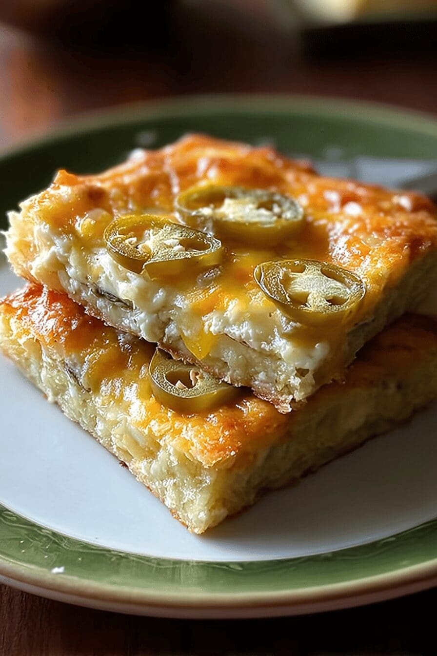 Green Chile Cheese Squares Recipe With Spicy And Cheesy Flavor 6 Green Chile Cheese Squares
