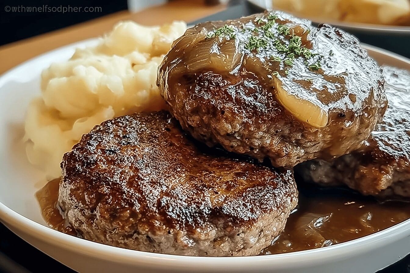 Easy Hamburger Steaks Recipe For Quick And Tasty Meals 6 Hamburger Steaks