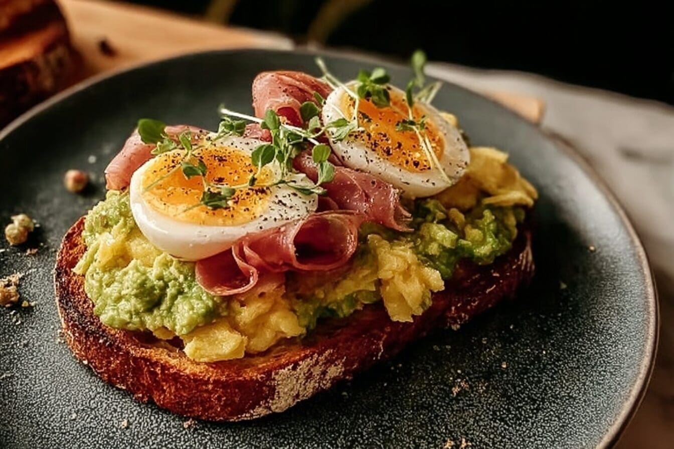 Hash Brown Avocado Toast