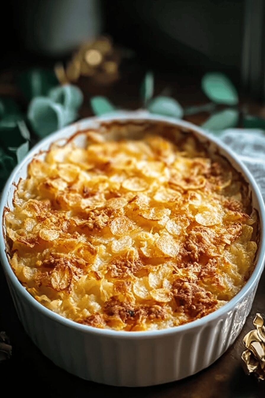 Copy Cat Cracker Barrel Hashbrown Casserole Recipe Made Easy 6 Hash Brown Casserole