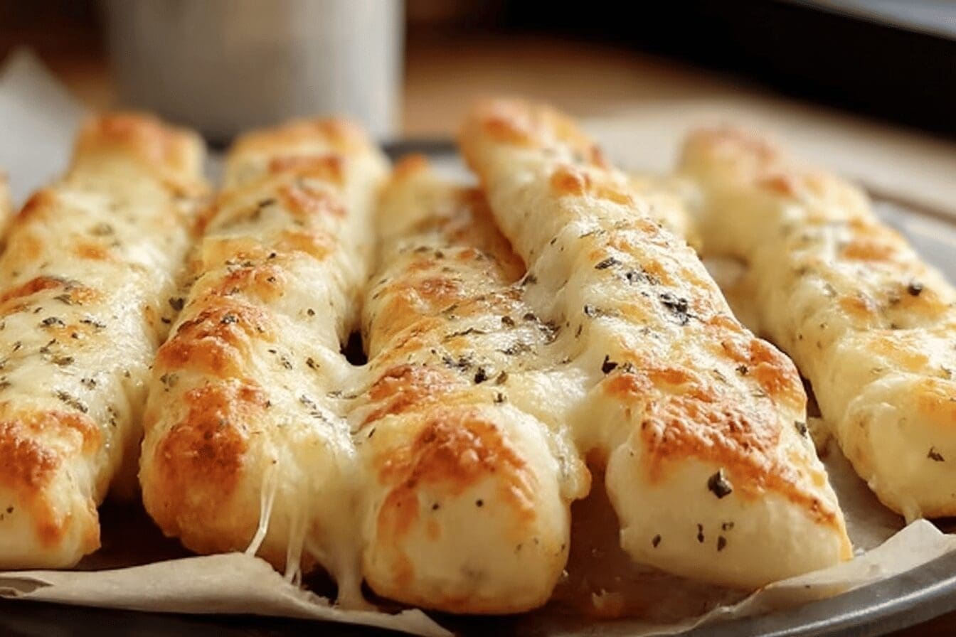 Cheese Breadsticks Recipe Easy Homemade Soft And Cheesy Snack 6 Italian Cheese Breadsticks