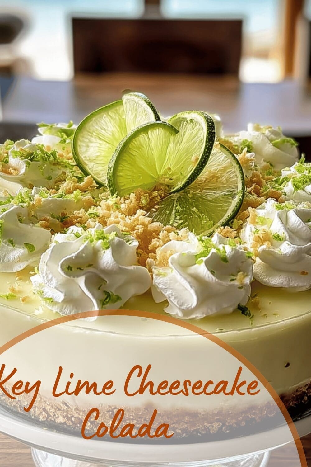 Key Lime Pie Cheesecake With Creamy Piña Colada Flavor 7 Key Lime Cheesecake Colada