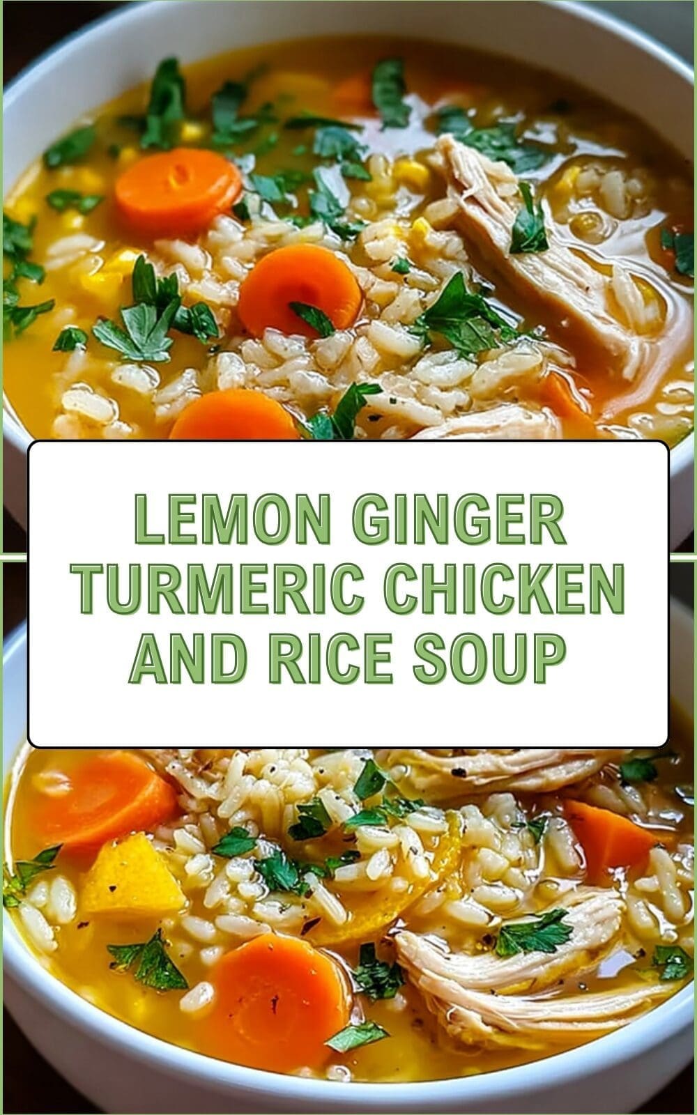 Healing Lemon Turmeric Chicken Soup With Rice For Nourishing Comfort 4 Lemon Ginger Turmeric Chicken And Rice Soup