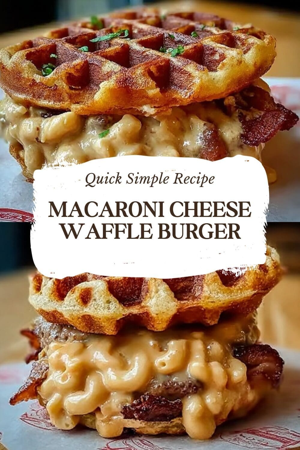 Leftover Mac And Cheese Waffles Recipe For Crispy, Cheesy Bites 7 Macaroni Cheese Waffle Burger