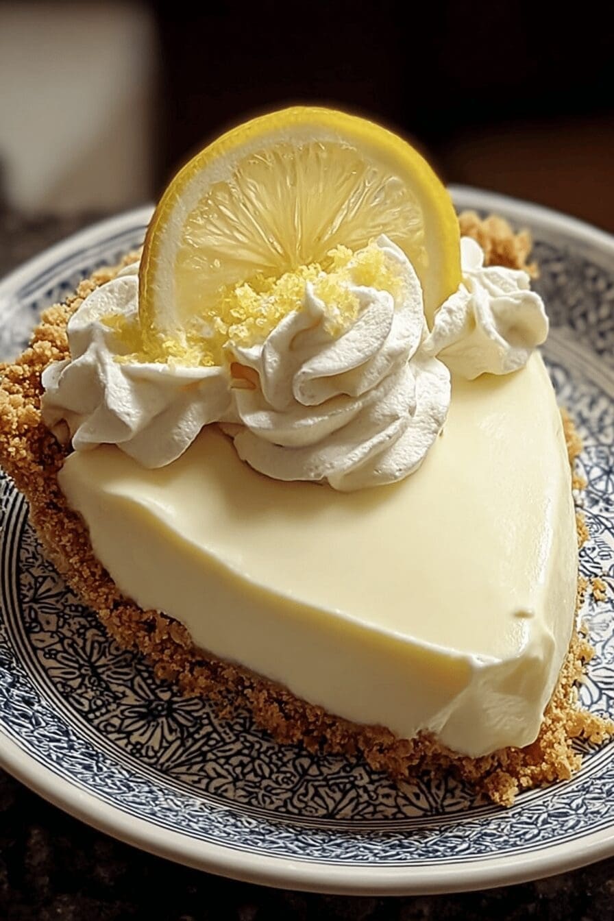 Lemonade Pie Recipe No Bake Refreshing Summer Dessert 6 No Bake Lemonade Pie