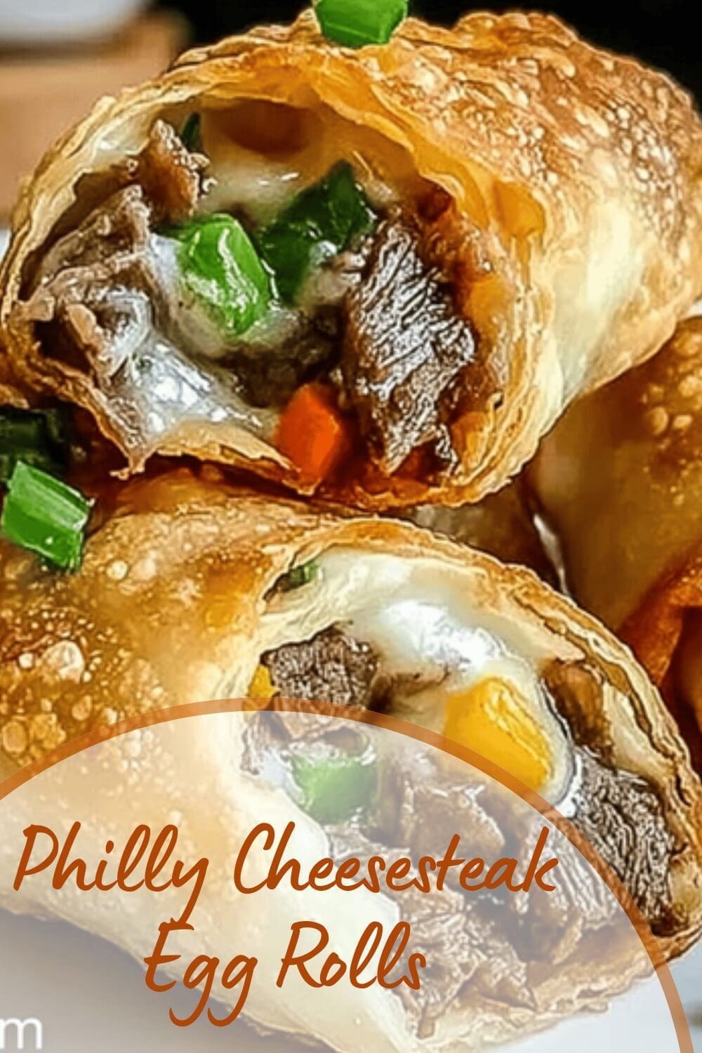 Philly Cheesesteak Egg Rolls Recipe With Savory Cheese And Beef Filling 7 Philly Cheesesteak Egg Rolls