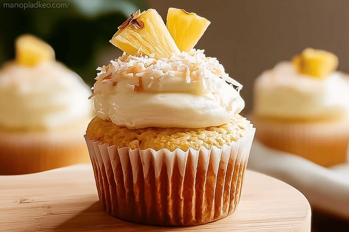 Pina Colada Cupcakes