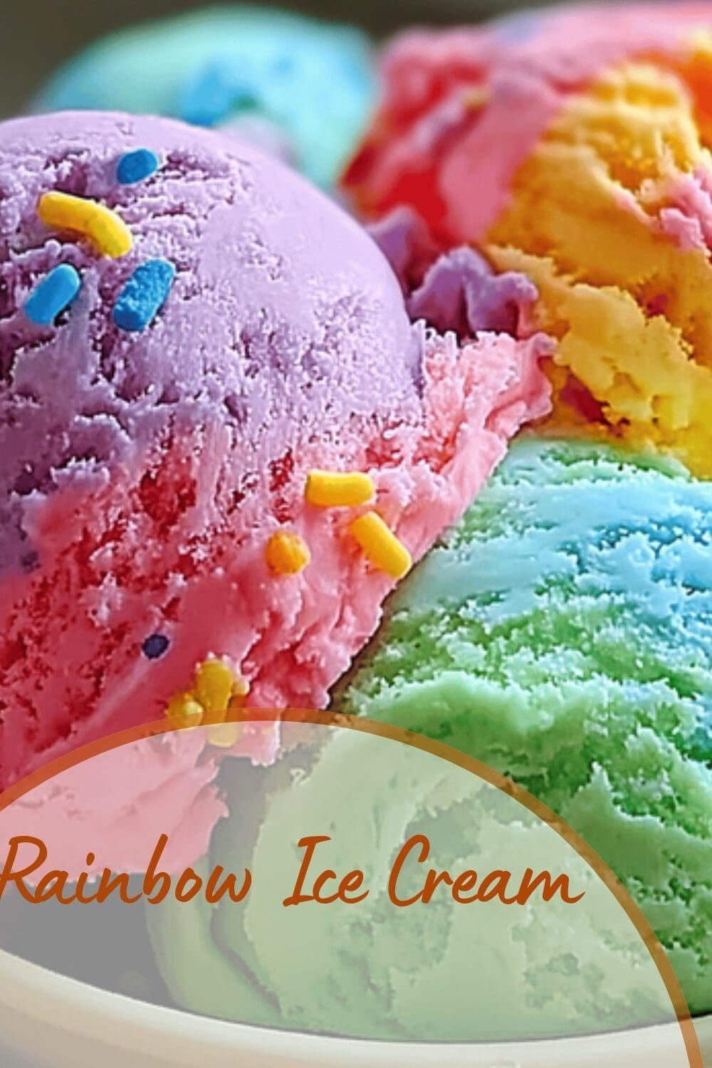 Rainbow Ice Cream