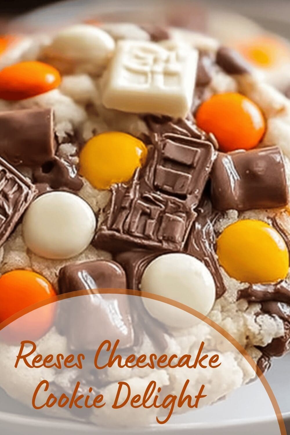 Reeses Cheesecake Cookie Delight