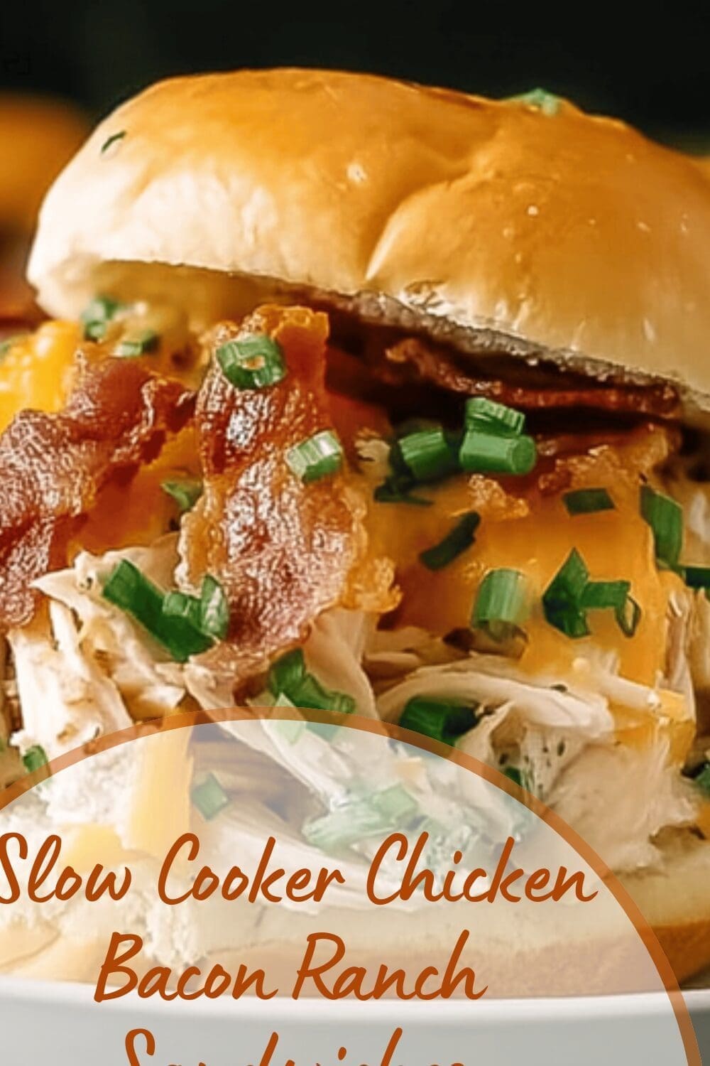 Slow Cooker Chicken Bacon Ranch Sandwiches Recipe For Easy Meals 7 Slow Cooker Chicken Bacon Ranch Sandwiches