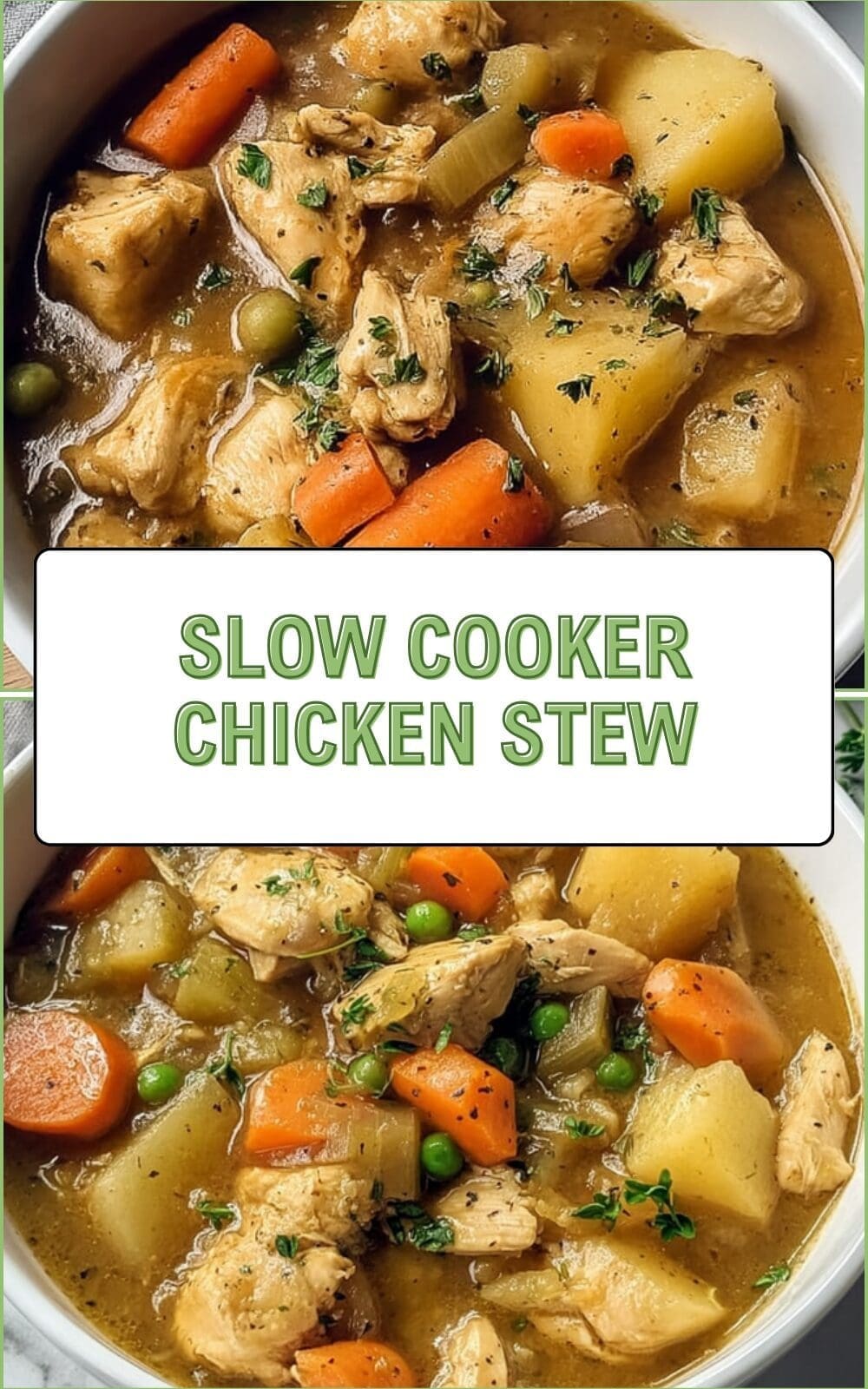 Slow Cooker Chicken Stew
