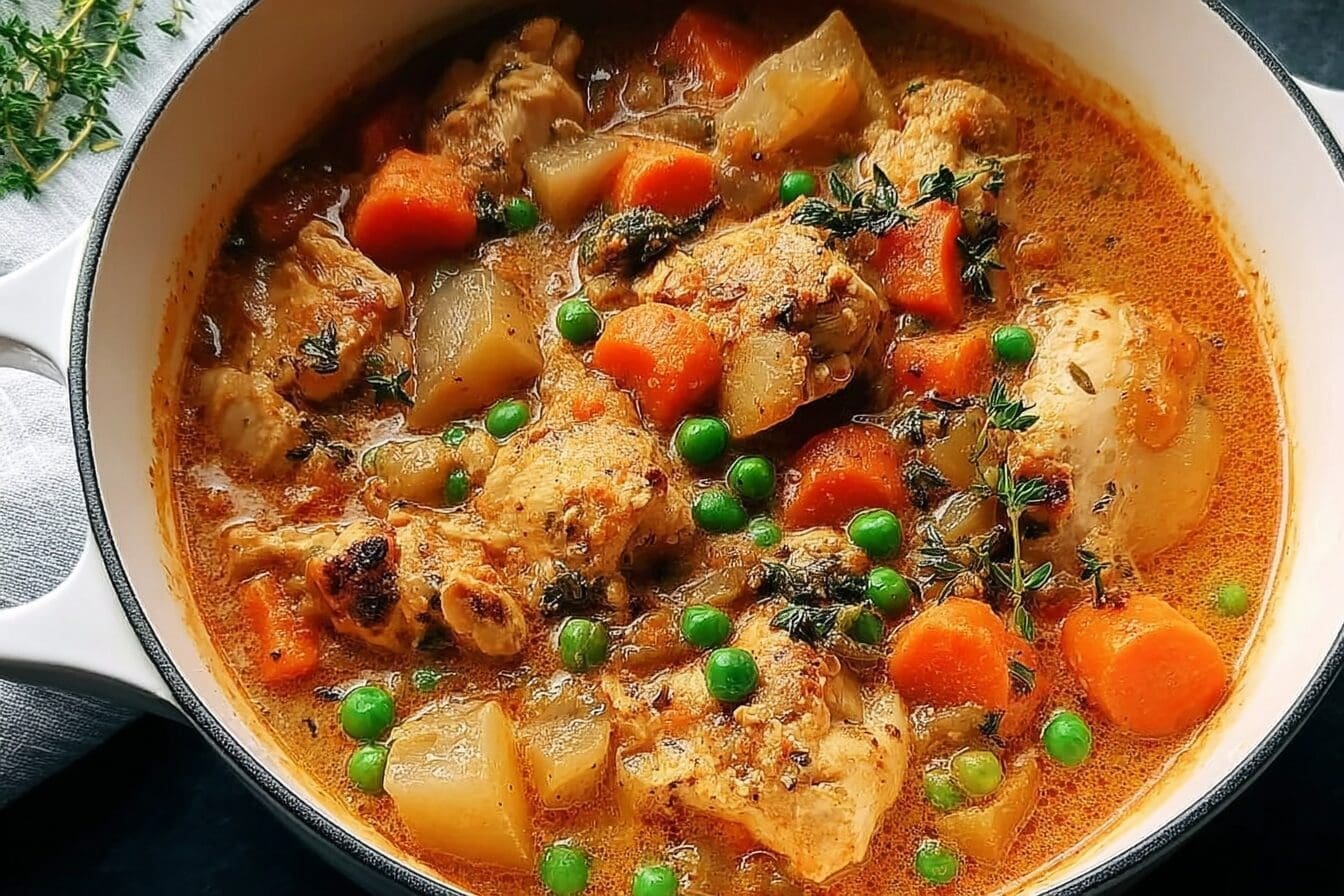 Slow Cooker Chicken Stew
