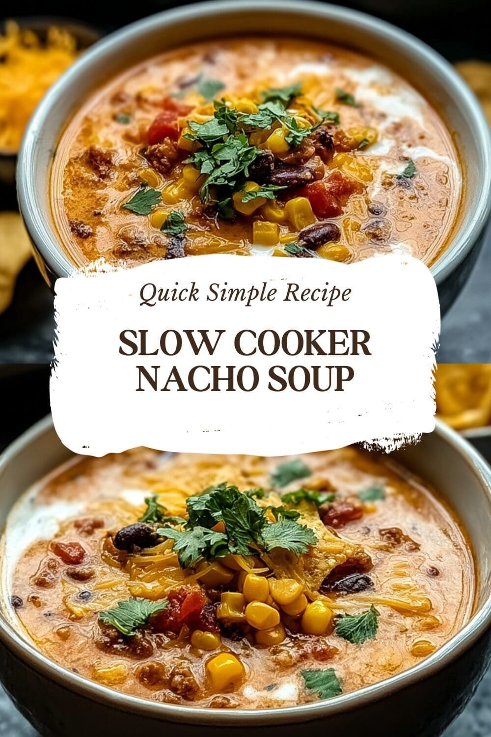 Slow Cooker Nacho Soup Recipe With Cheesy And Spicy Flavors 7 Slow Cooker Nacho Soup