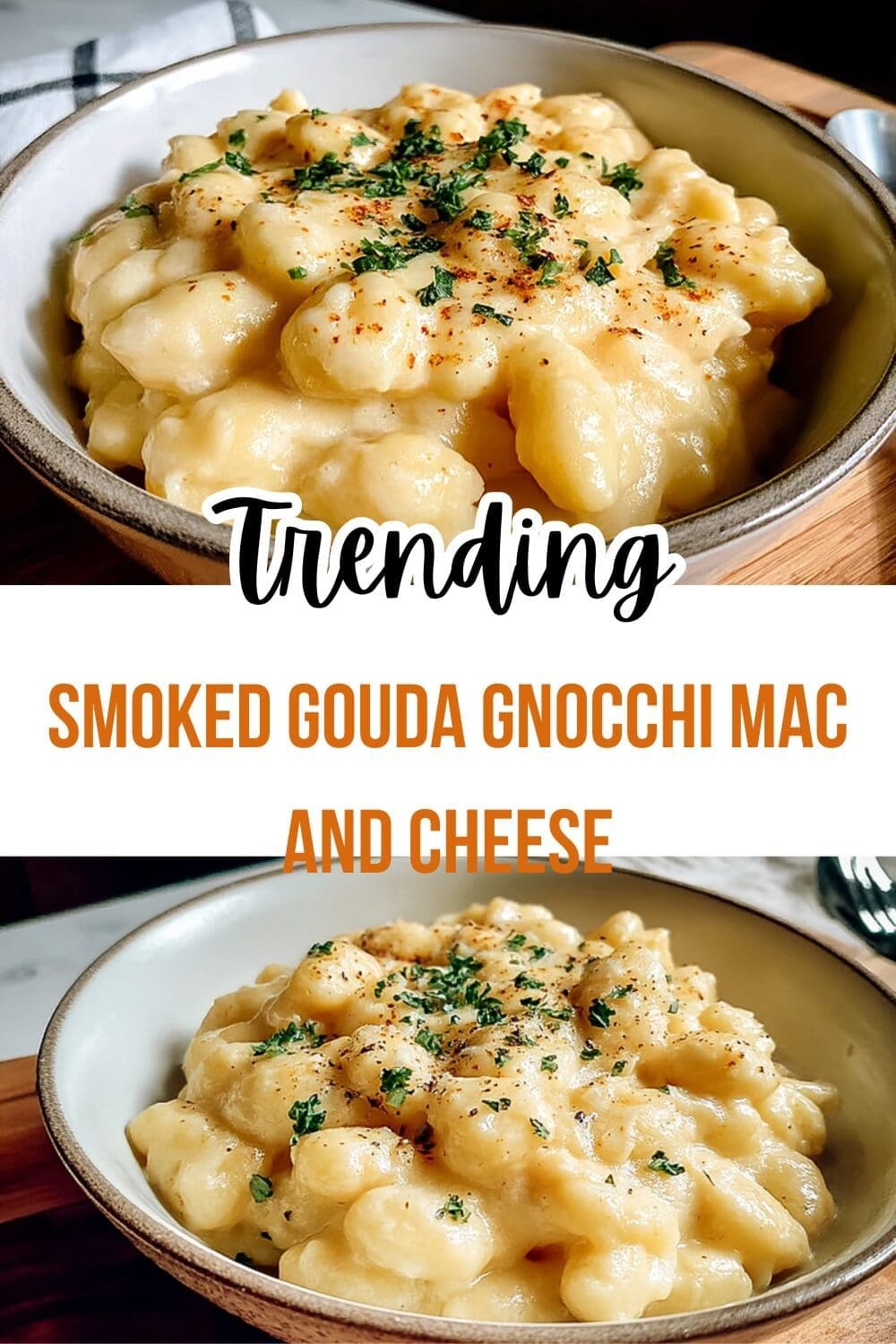 Southern Baked Gnocchi Mac Cheese Recipe With Creamy Cheese Sauce 7 Smoked Gouda Gnocchi Mac And Cheese