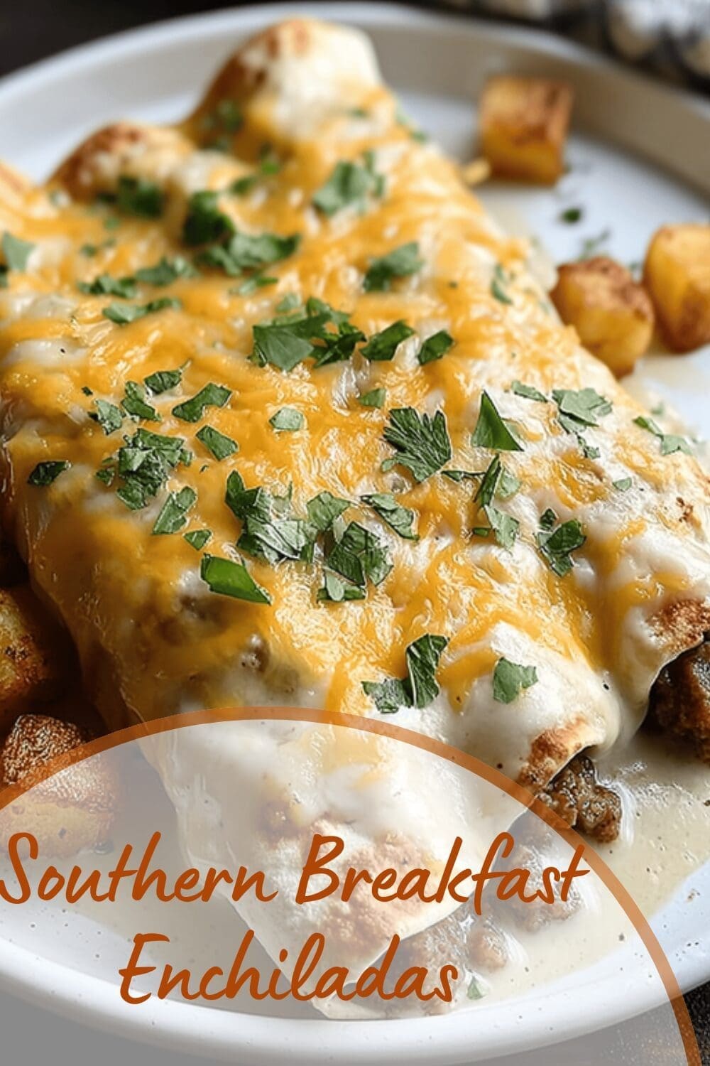 Southern Breakfast Enchiladas