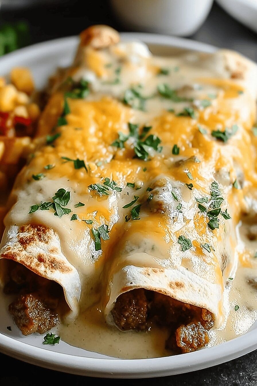 Southern Breakfast Enchiladas