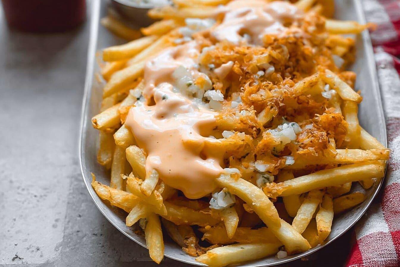 In N Out Animal Style Fries Recipe With Secret Sauce And Toppings 6 Animal Fries