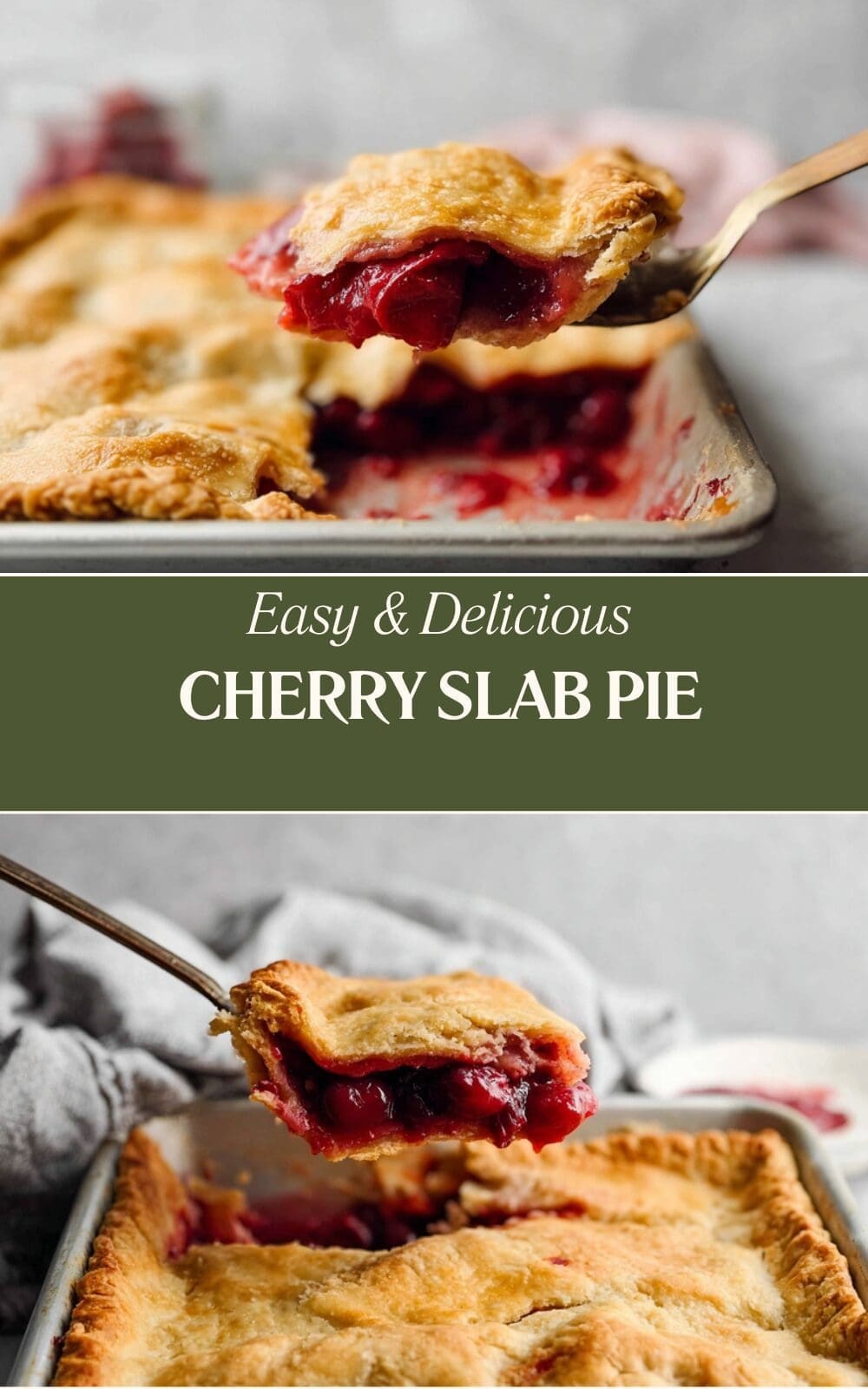Cherry Slab Pie