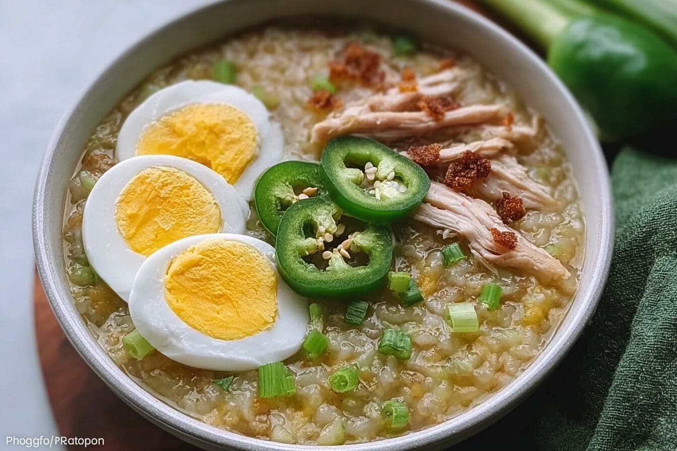 Arroz Caldo Recipe Easy Filipino Chicken Rice Porridge 6 Chicken Arroz Caldo