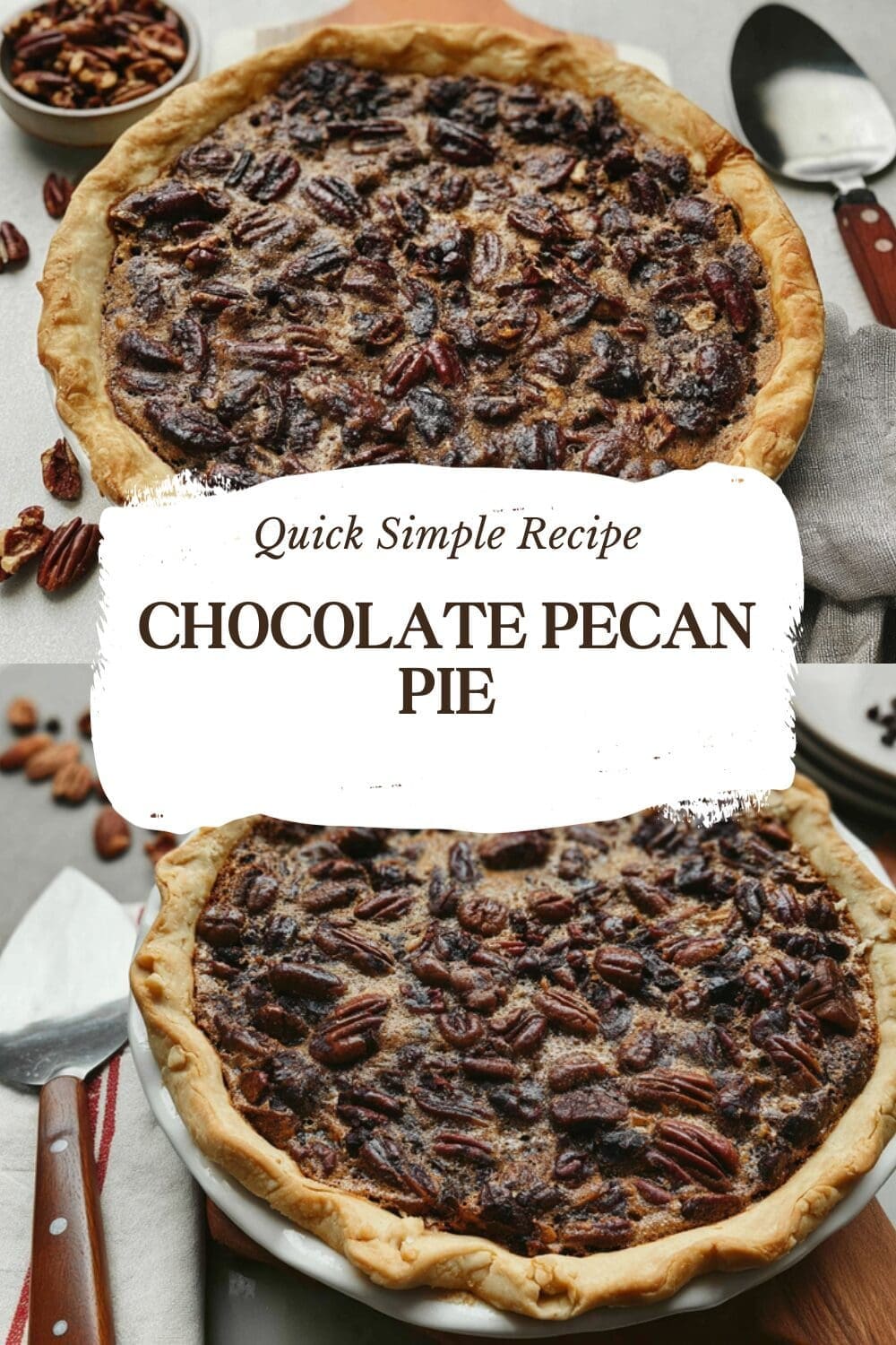 Chocolate Pecan Pie Recipe With Rich, Irresistible Flavor 7 Chocolate Pecan Pie