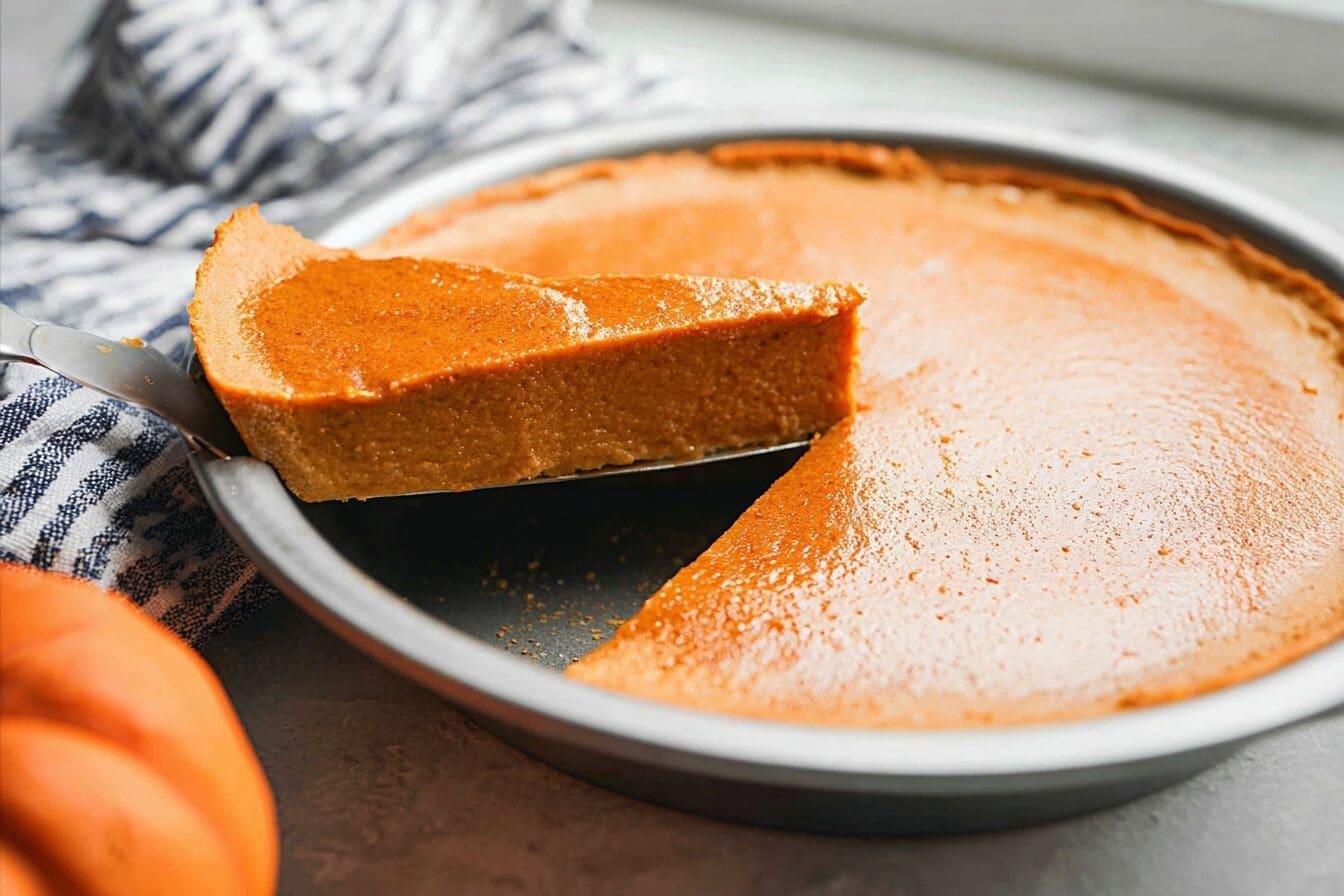 Crustless Pumpkin Pie
