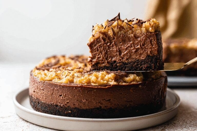 German Chocolate Cheesecake 22.Png