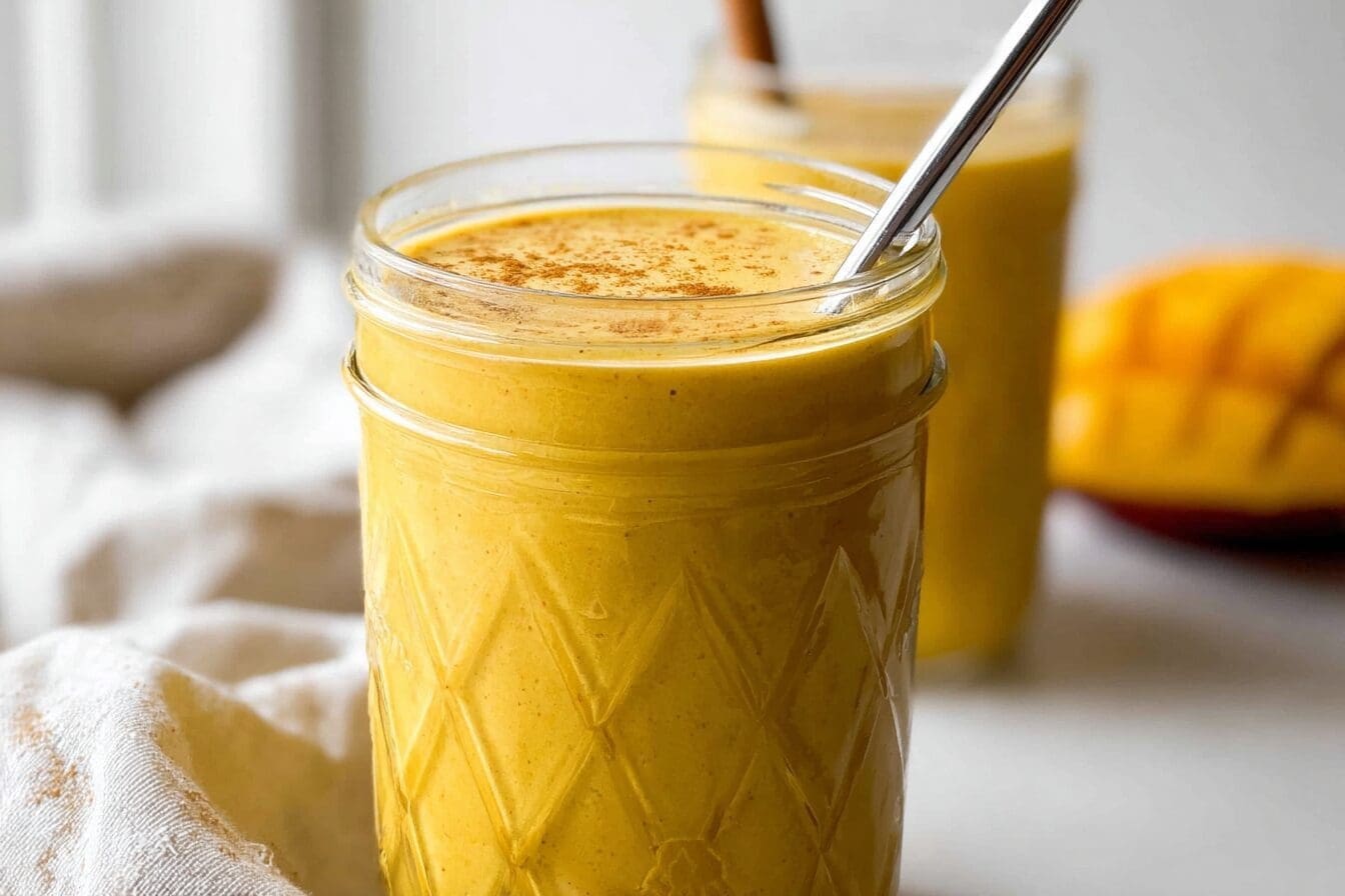 Golden Milk Smoothie Recipes For Health And Refreshment 6 Golden Milk Smoothie